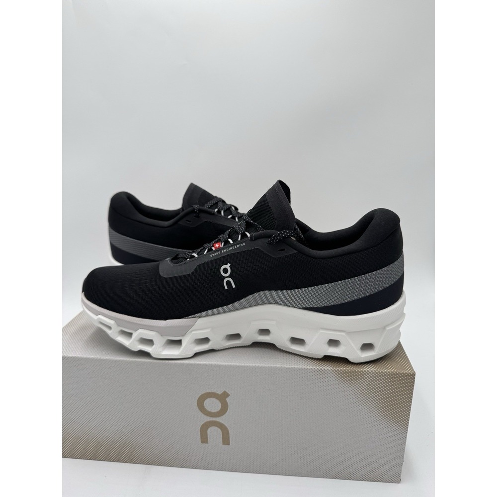 On Men's Cloudmonster 2 Running Shoes Black Frost NWB Size 12 - Picture 5 of 9